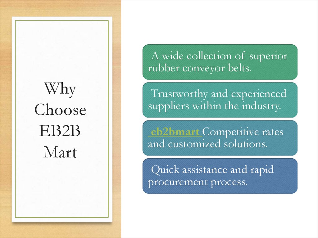 Why Choose EB2B Mart