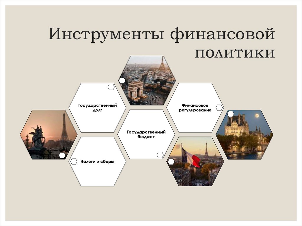 Инструменты финансовой политики
