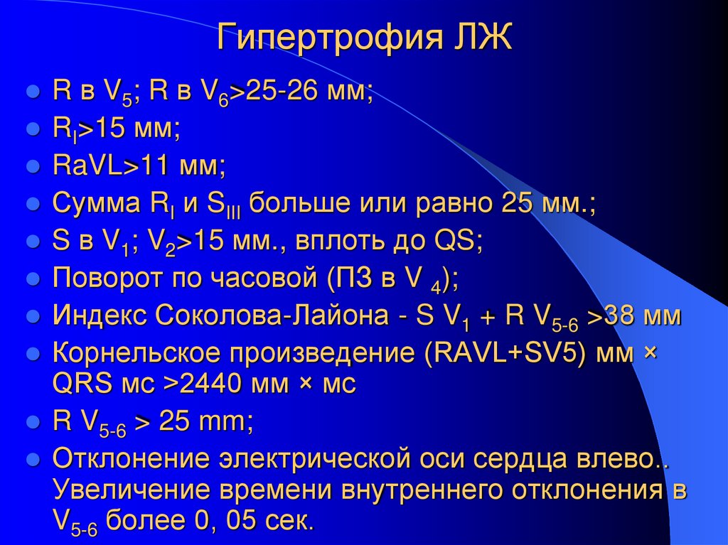 Гипертрофия ЛЖ