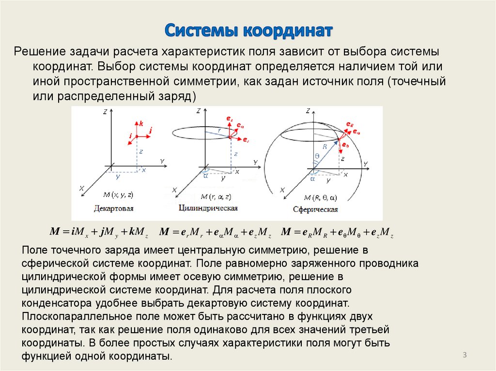 Системы координат