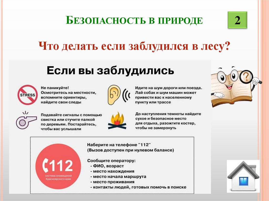 Безопасность в природе