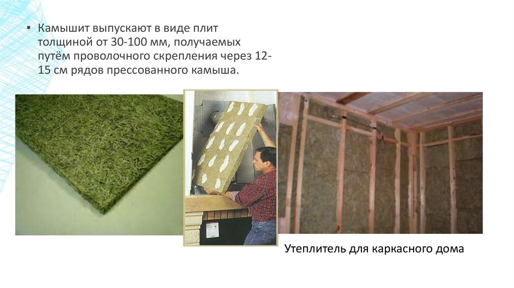 Утеплитель для каркасного дома