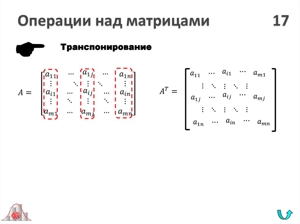 Операции над матрицами 17