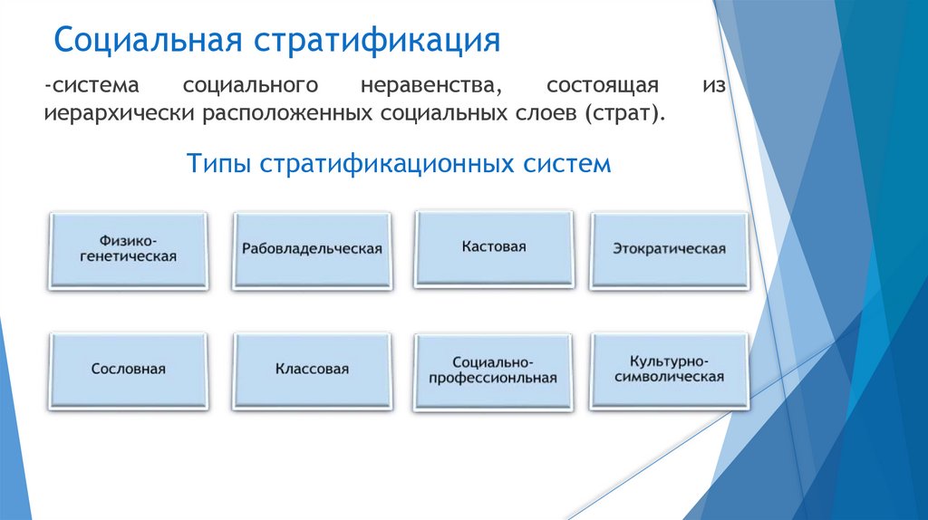 Социальная стратификация
