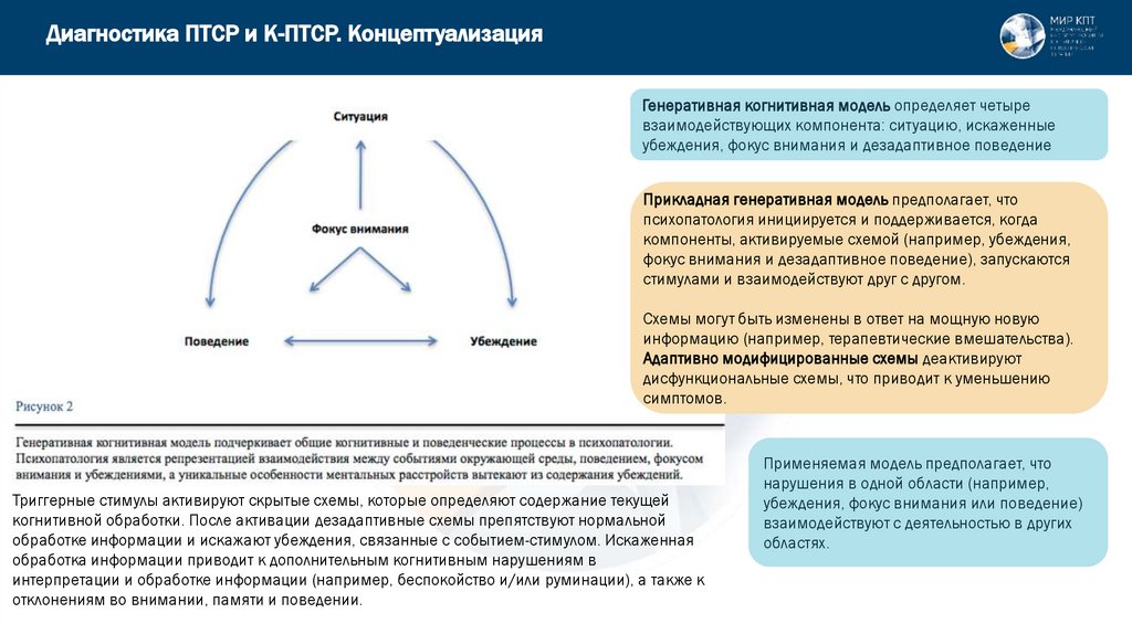 Диагностика ПТСР и К-ПТСР. Концептуализация