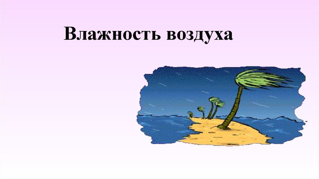 Влажность воздуха