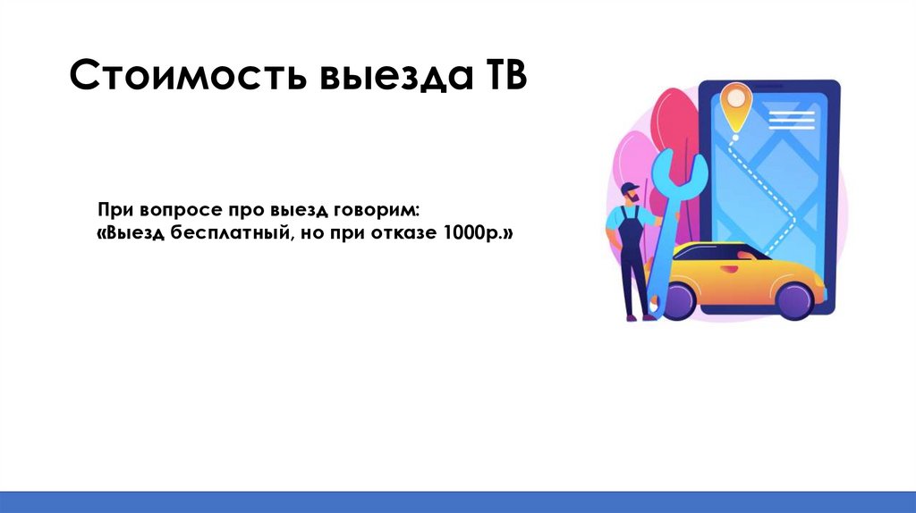 Стоимость выезда ТВ