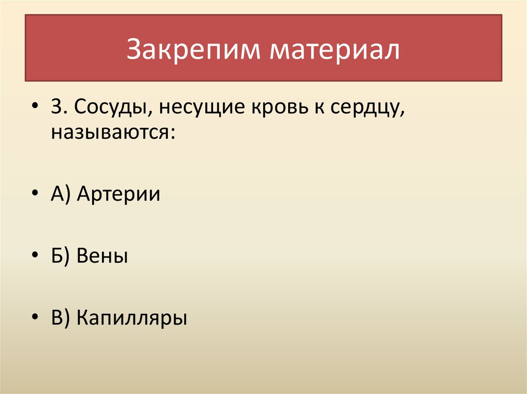 Закрепим материал