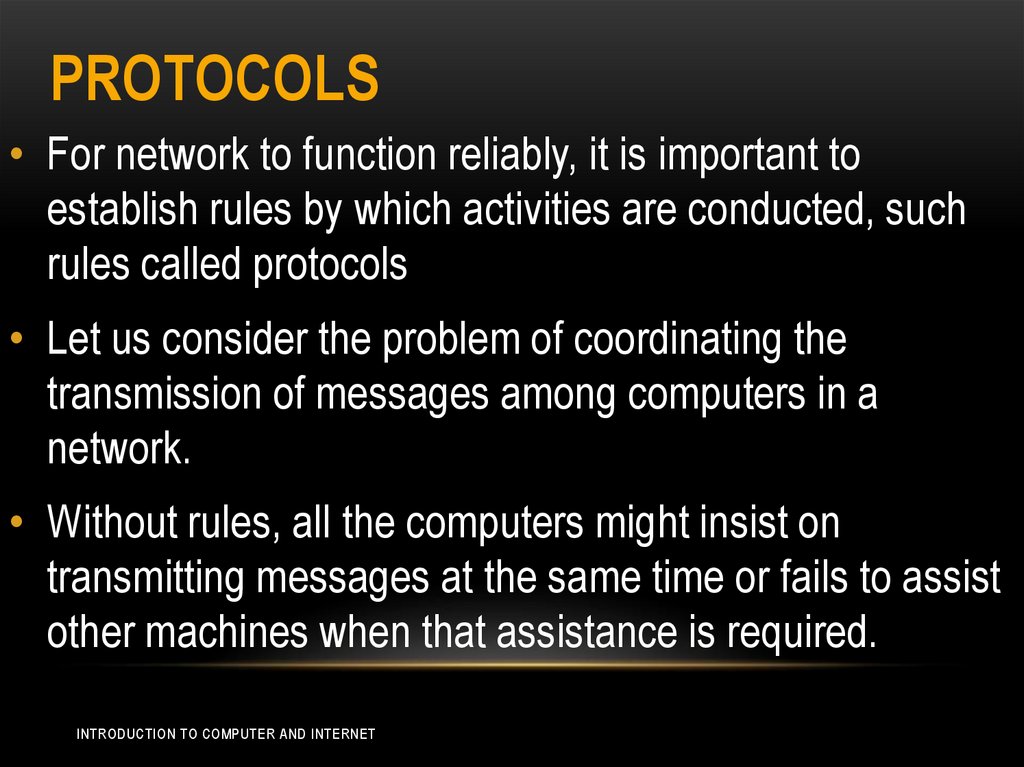 Protocols
