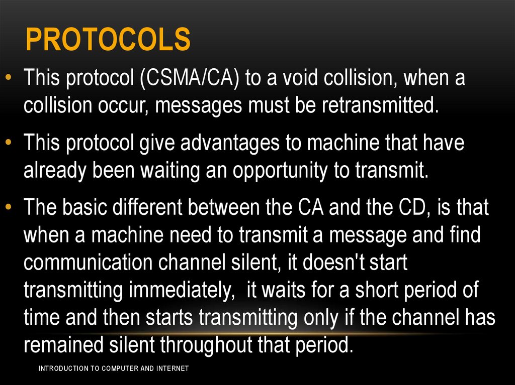 Protocols