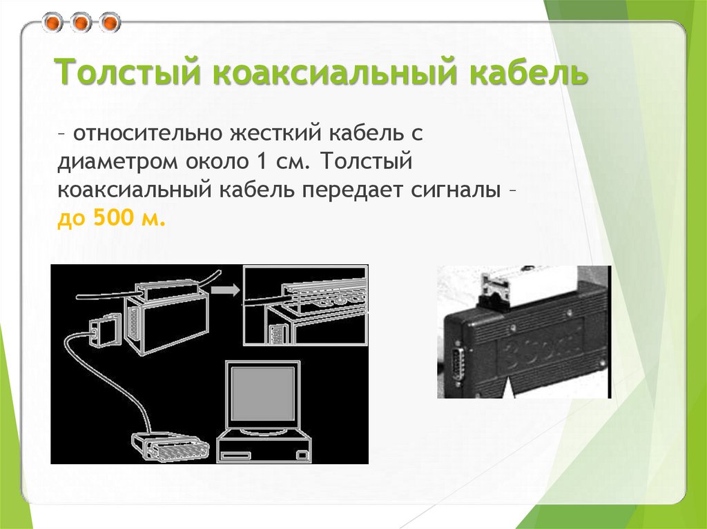 Толстый коаксиальный кабель