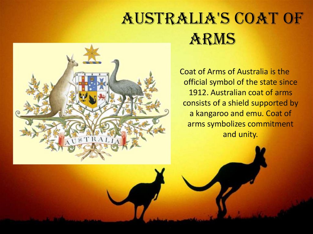 Australia's coat of arms