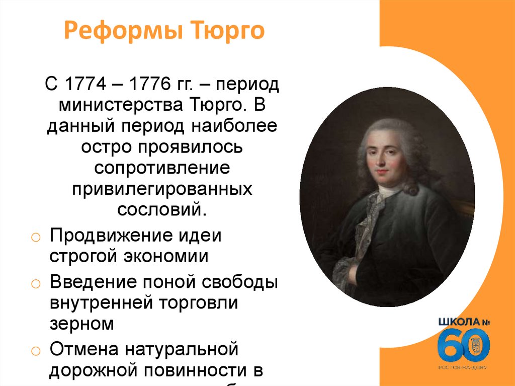 Реформы Тюрго