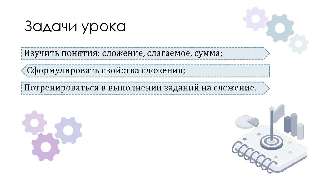 Задачи урока