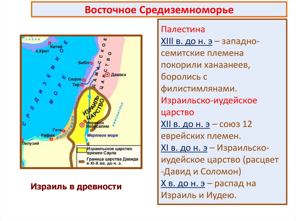 Восточное Средиземноморье