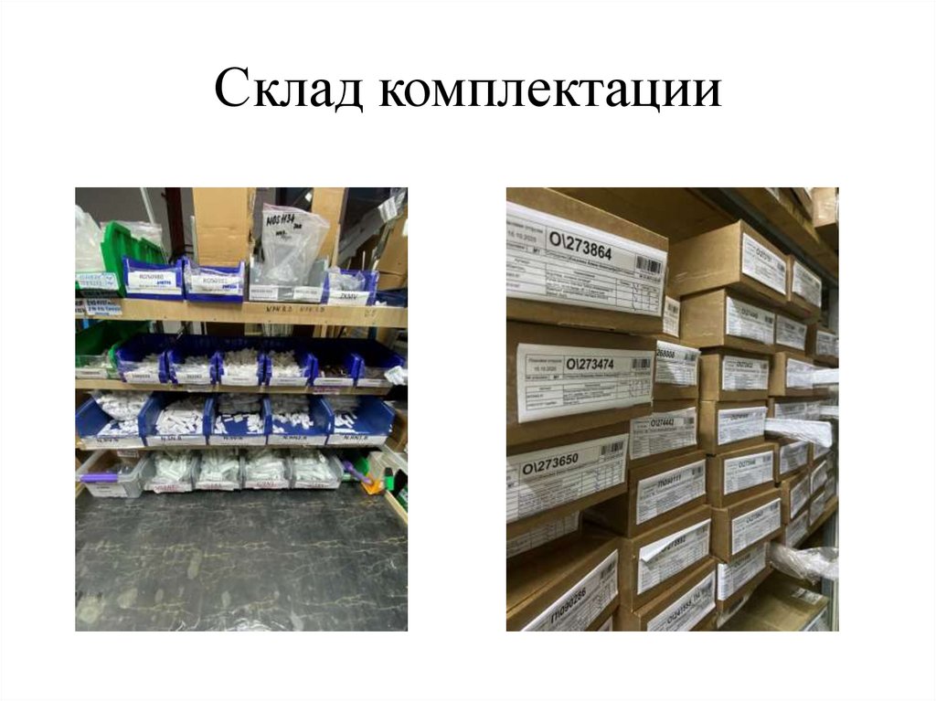 Склад комплектации
