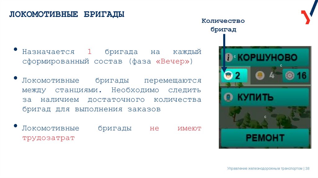 ЛОКОМОТИВНЫЕ БРИГАДЫ