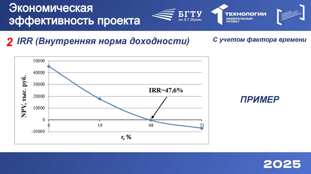 Экономическая эффективность проекта