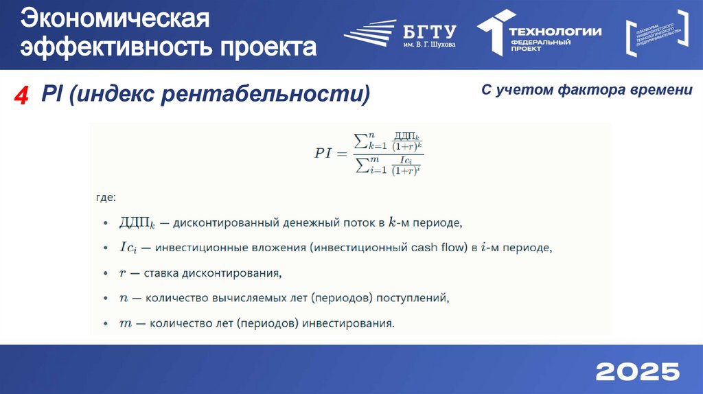 Экономическая эффективность проекта