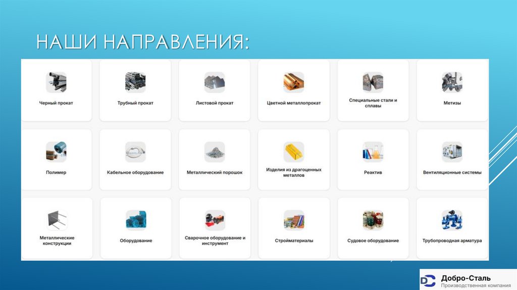 Наши направления: