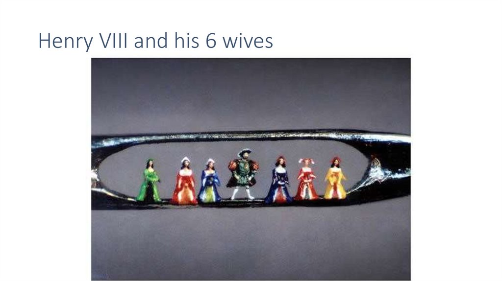 Henry VIII and his 6 wives