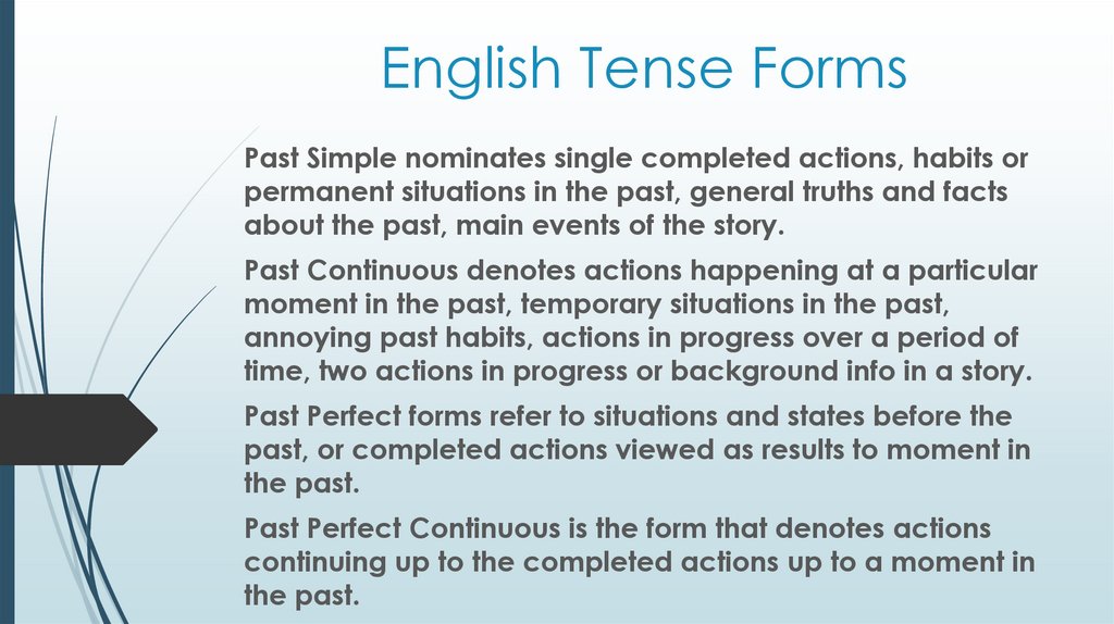 English Tense Forms