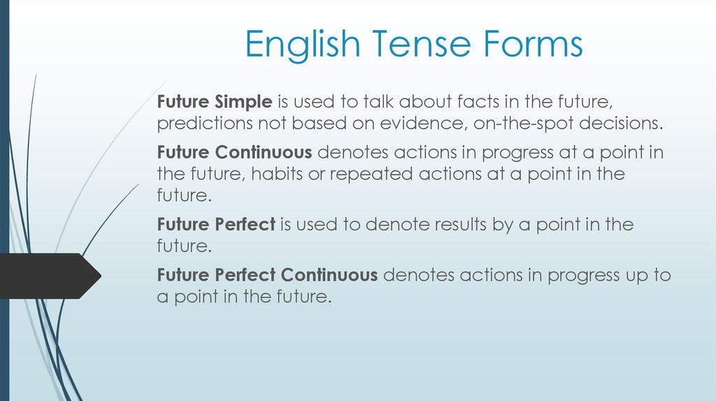 English Tense Forms