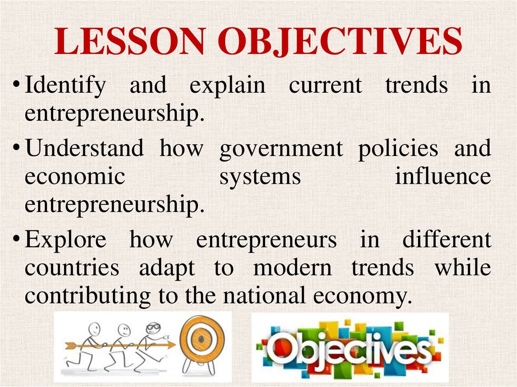 LESSON OBJECTIVES
