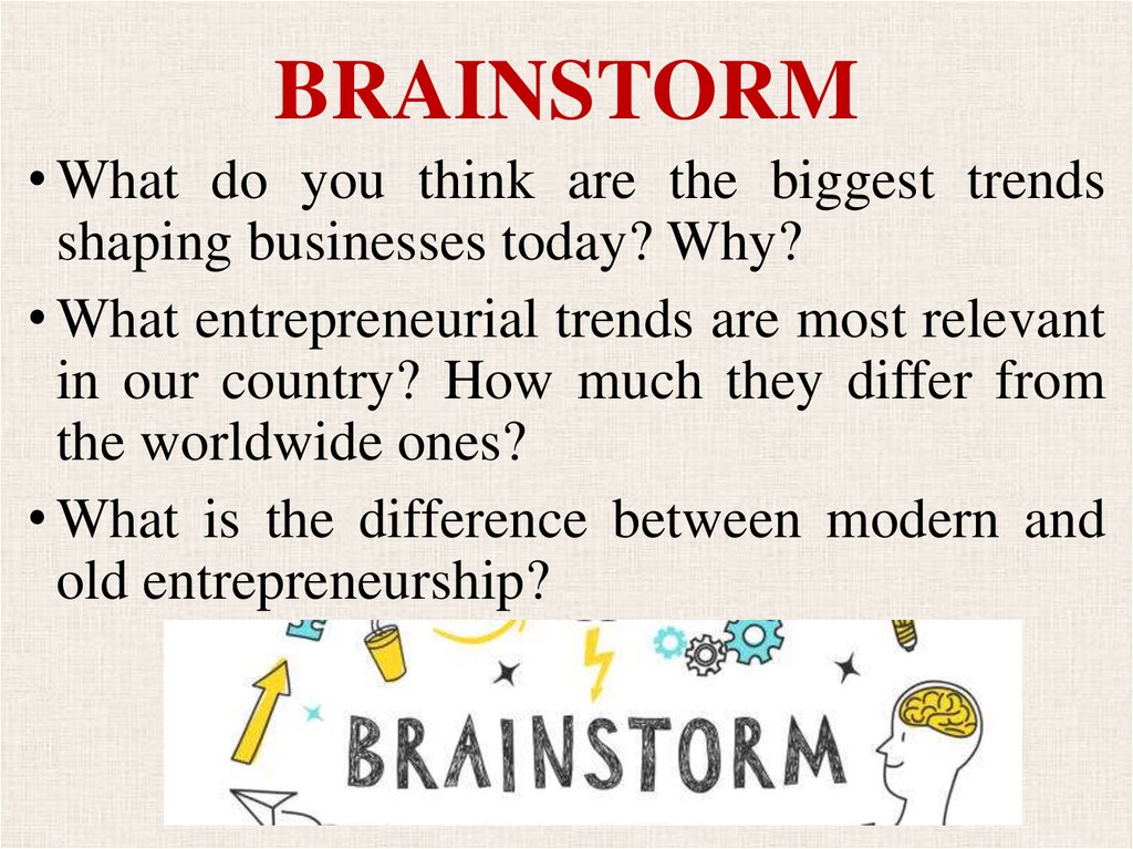 BRAINSTORM