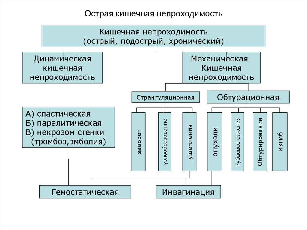 Острая кишечная непроходимость