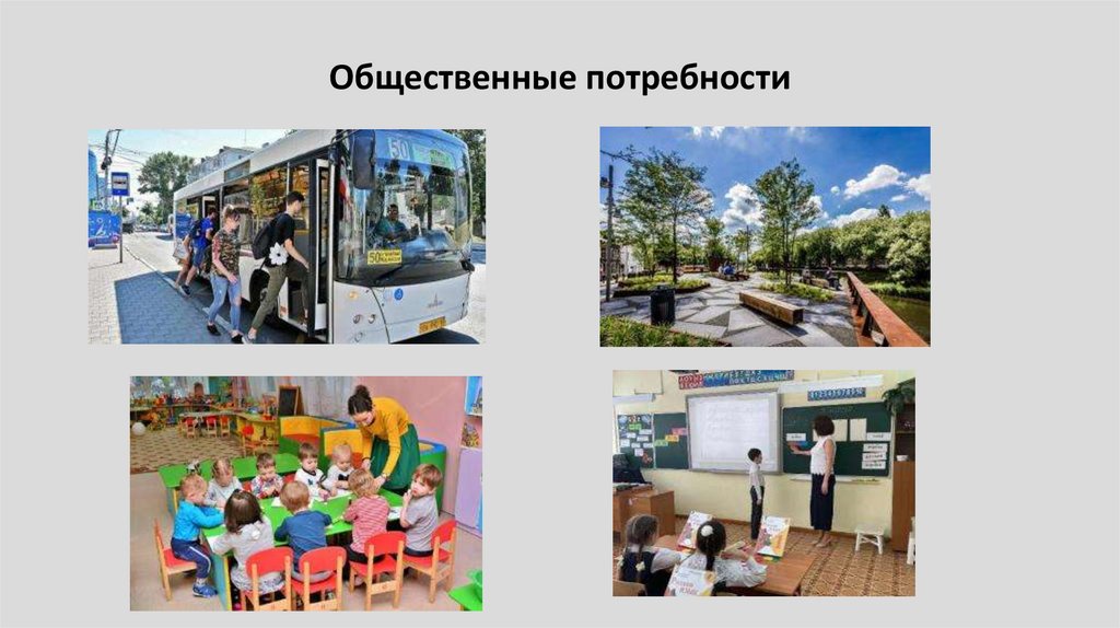 Общественные потребности