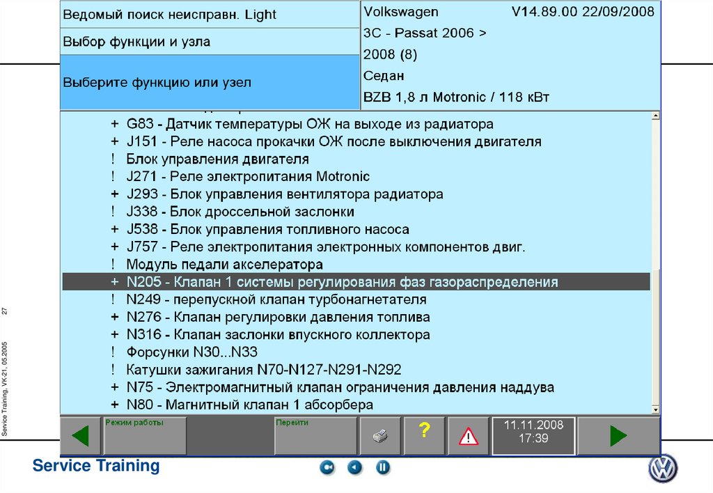 Изменение фаз газораспределения