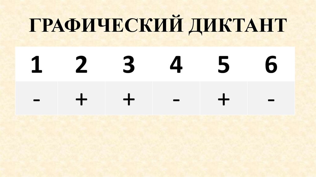 ГРАФИЧЕСКИЙ ДИКТАНТ