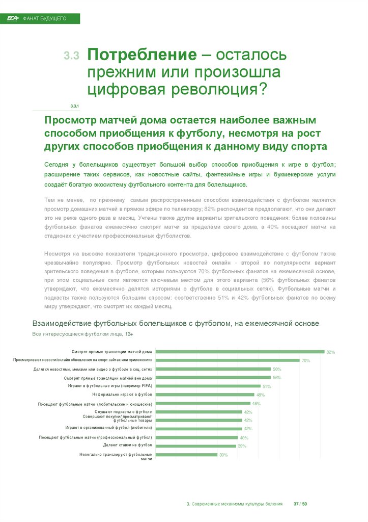 3.3 Потребление – осталось прежним или произошла цифровая революция?