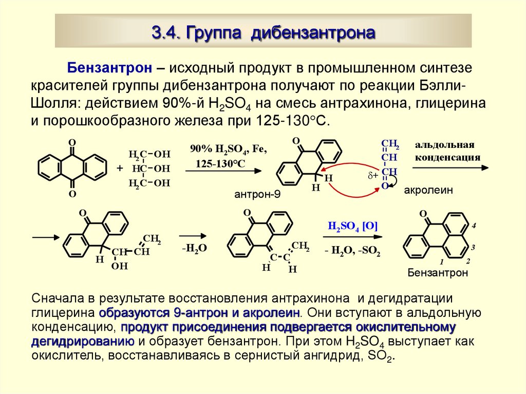 3.4. Группа дибензантрона