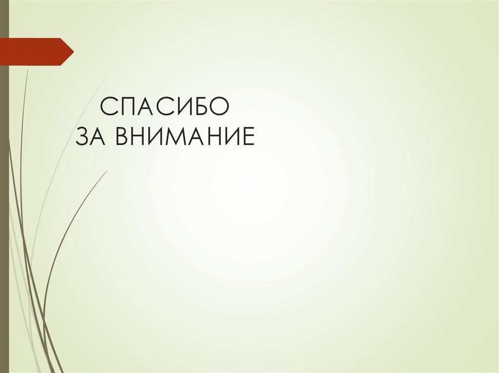 СПАСИБО ЗА ВНИМАНИЕ