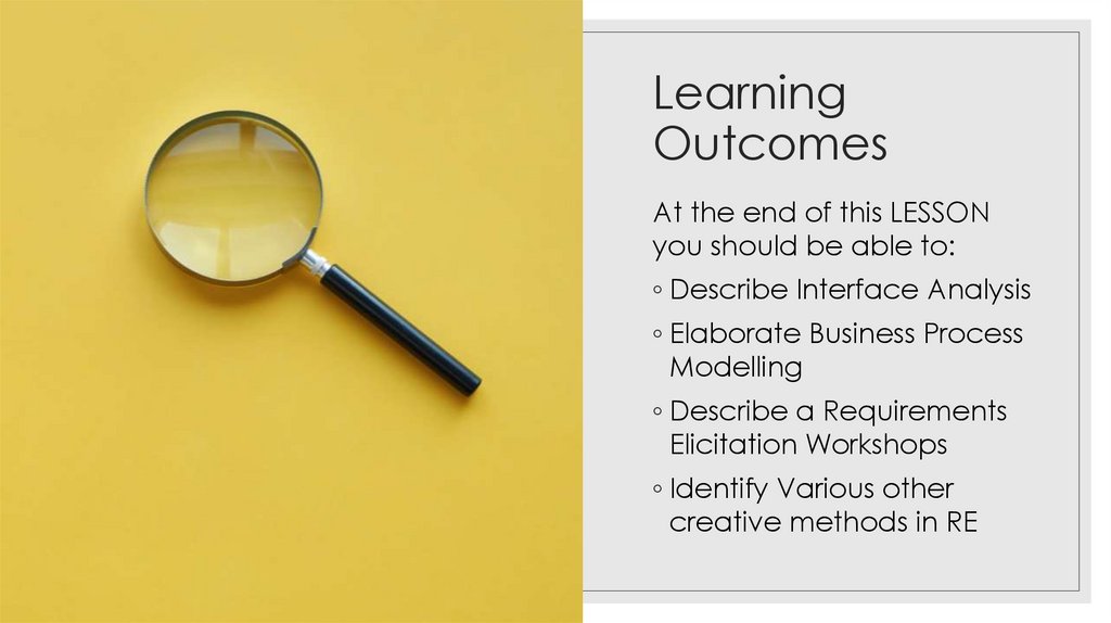 Learning Outcomes