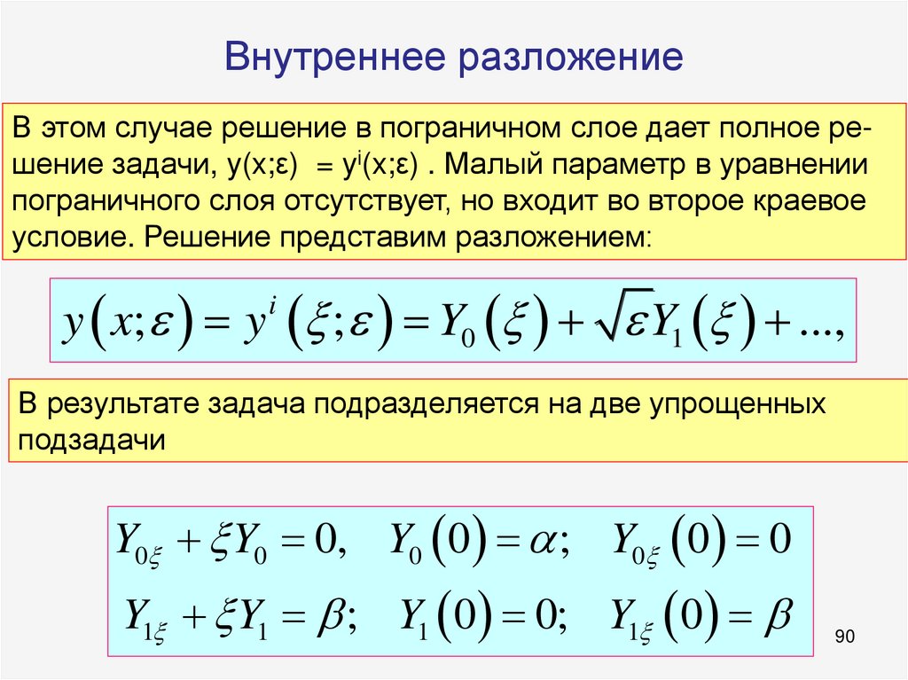Внутреннее разложение