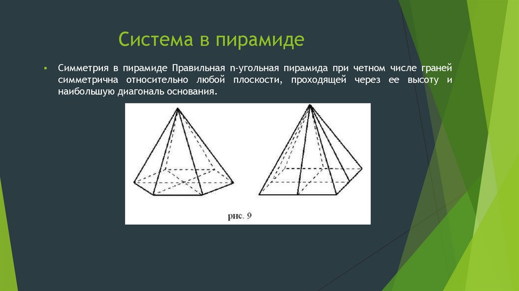 Система в пирамиде