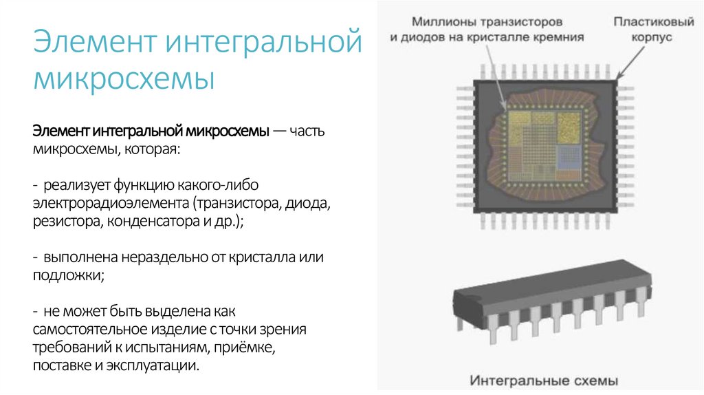 Элемент интегральной микросхемы
