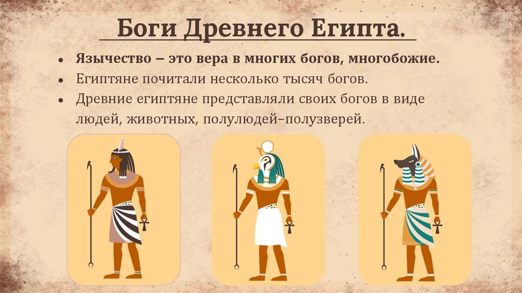 Боги Древнего Египта.