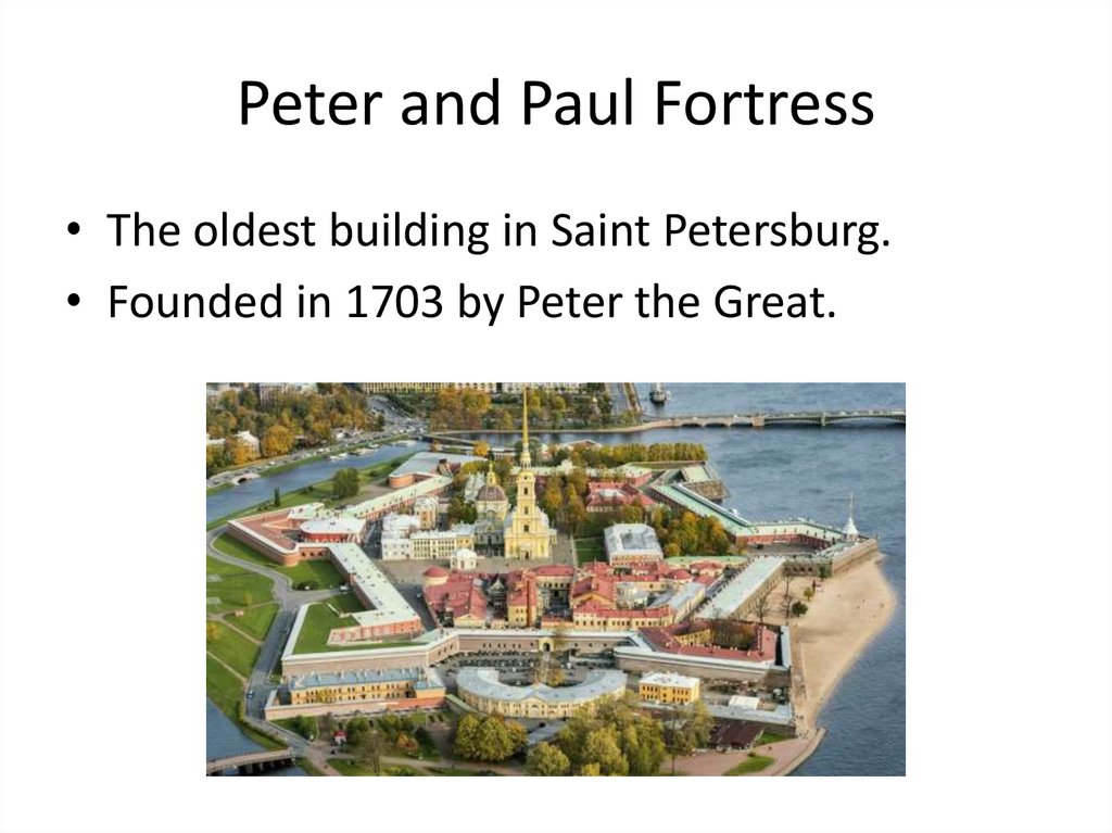 Peter and Paul Fortress