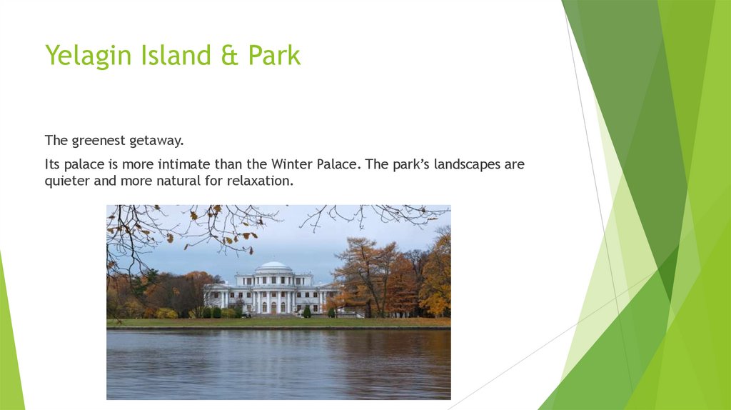 Yelagin Island & Park