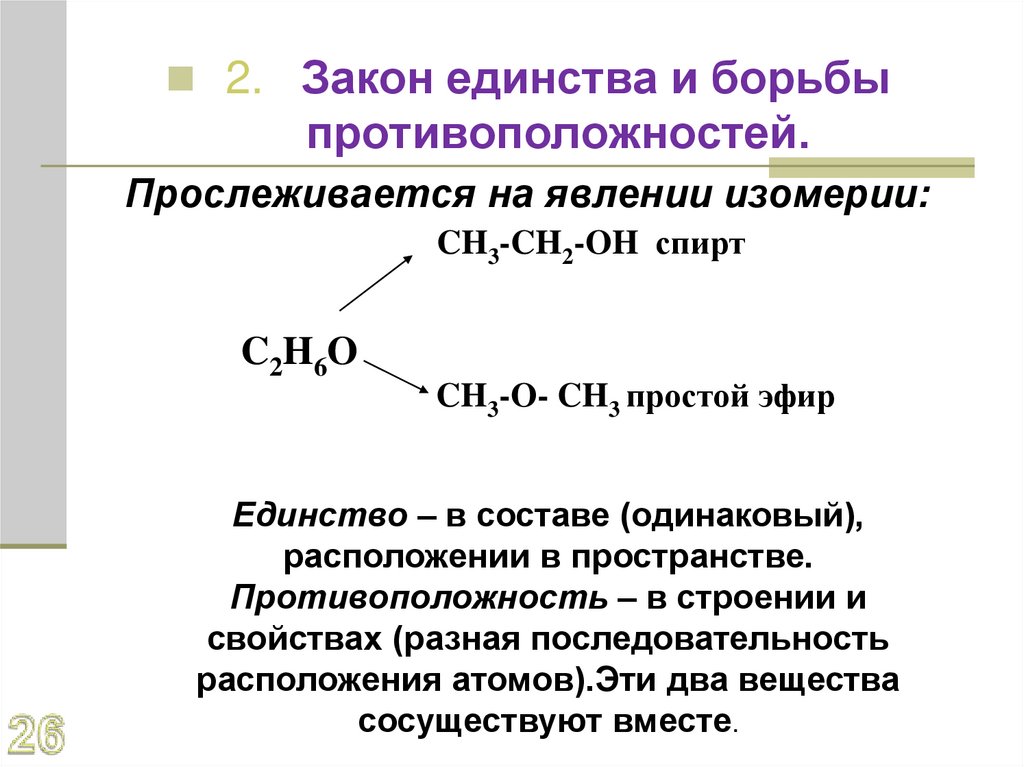 Значение теории химического строения.