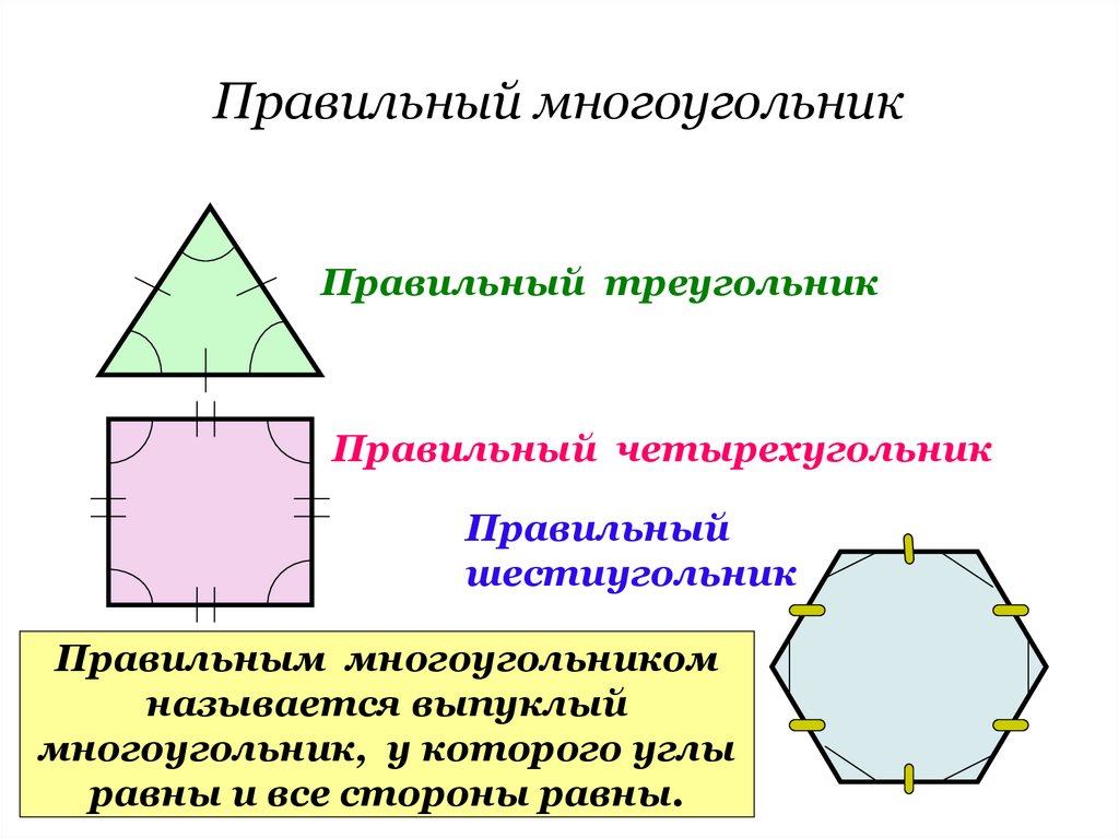 Правильный многоугольник