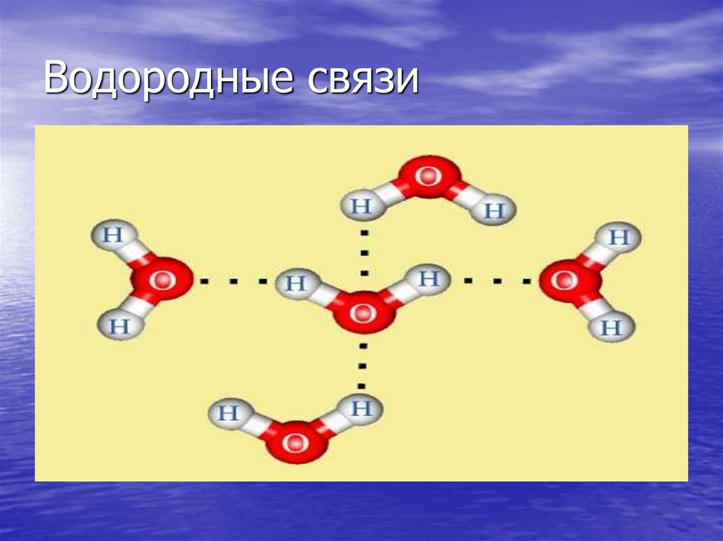 Водородные связи