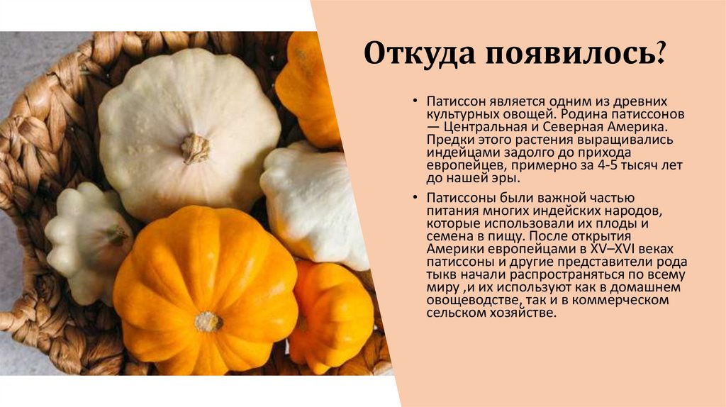 Откуда появилось?