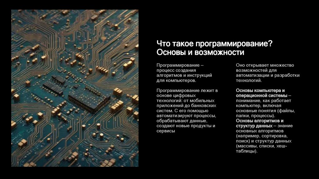 Что такое программирование? Основы и возможности