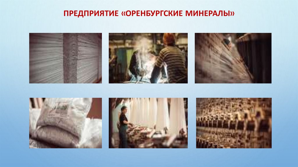 Предприятие «Оренбургские Минералы»