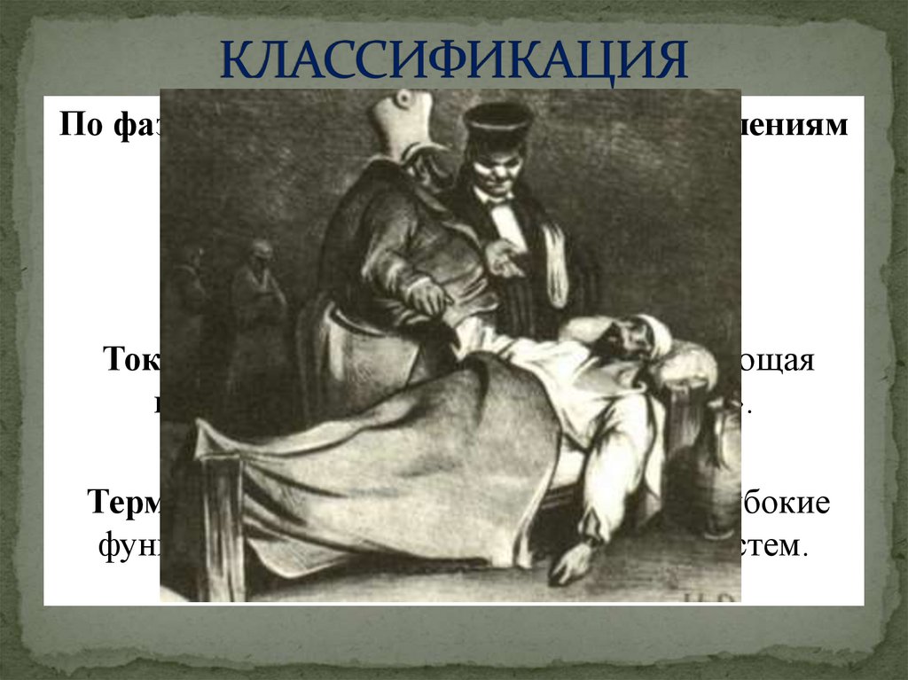 КЛАССИФИКАЦИЯ